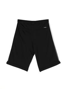 balmainkids Balmain Kids Geplooide shorts - Zwart