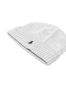poloralphlaurenkids POLO RALPH LAUREN KIDS Muts met geborduurd logo - Grijs