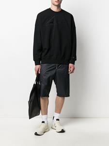 rickowensxchampion Rick Owens X Champion Sweater met geborduurd logo - Zwart