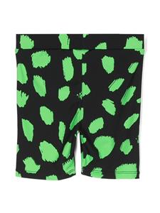 stellamccartneykids Stella McCartney Kids Fietsshorts met print - Zwart
