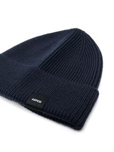 aspesikids Aspesi Kids Muts met logopatch - Blauw