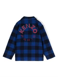 Kenzo Kids Jack met geborduurd logo - Blauw