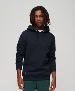 Superdry Mannen Essential Logo Hoodie Blauw