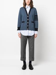 thombrowne Thom Browne Vest met V-hals - Blauw