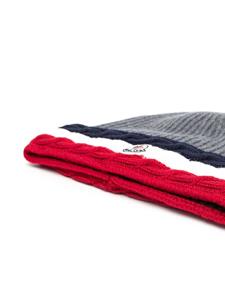 monclerenfant Moncler Enfant Muts met logopatch - Grijs