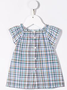 Geruite blouse - Blauw