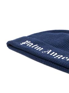 palmangelskids Palm Angels Kids Muts met geborduurd logo - Blauw