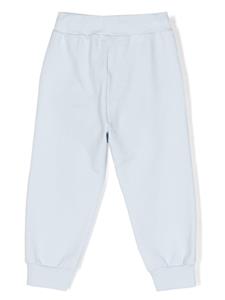 Monnalisa Trainingsbroek met bloemenprint - Blauw