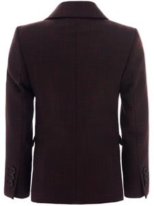 Moustache Blazer met puntige revers - Rood