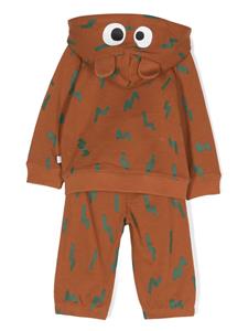 stellamccartneykids Stella McCartney Kids Trainingspak met print - Bruin