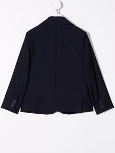 Fay Kids Blazer met enkele rij knopen - Blauw