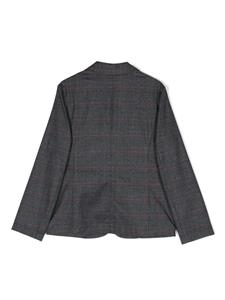 Emporio Armani Kids Blazer met enkele rij knopen - Grijs