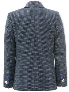 Moustache Blazer met borduurwerk - Blauw