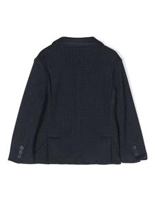 Il Gufo Blazer met dubbele rij knopen - Blauw