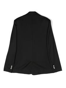 balmainkids Balmain Kids Blazer met enkele rij knopen - Zwart