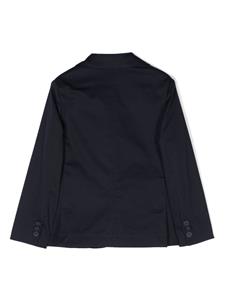 Fay Kids Blazer met enkele rij knopen - Blauw