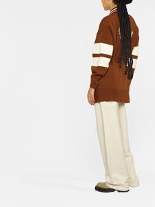 goldengoose Golden Goose Vest met geborduurd logo - Bruin