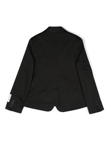 MSGM Kids Blazer met dubbele rij knopen - Zwart