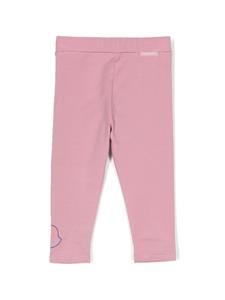 monclerenfant Moncler Enfant Legging met logoband - Roze