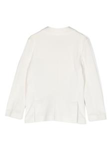 ilgufo Il Gufo Blazer met enkele rij knopen - Wit