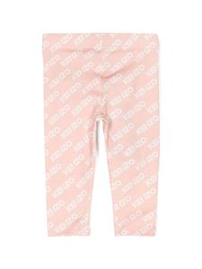 kenzokids Kenzo Kids Legging met logoprint - Roze