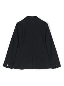 paolopecorakids Paolo Pecora Kids Blazer met gekerfde revers - Blauw