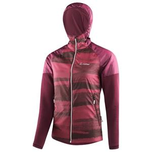 Löffler Funktionsjacke W HOODED HYBRIDJACKET LUMINA P PURPUR