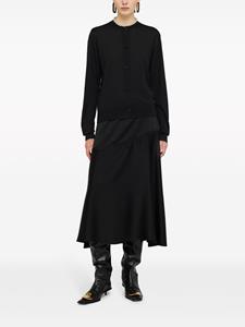 jilsander Jil Sander Fijngebreid vest - Zwart