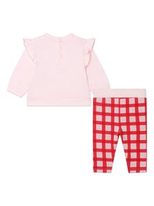 Kenzo Kids Trainingspak met logoprint - Roze