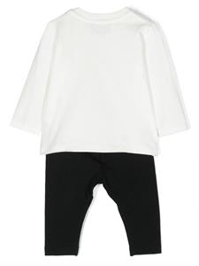 moschinokids Moschino Kids Trainingspak met teddybeer - Zwart