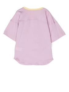 nº21kids Nº21 Kids T-shirt met logoprint - Roze