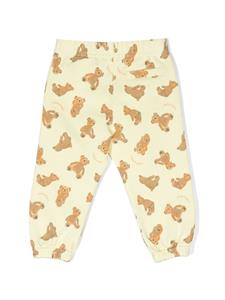 palmangelskids Palm Angels Kids Broek met teddybeerprint - Geel