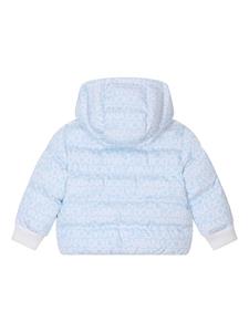 dolce&gabbanakids Dolce & Gabbana Kids Jas met logopatch - Blauw