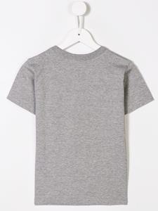 commedesgarçonsplaykids Comme Des Garçons Play Kids T-shirt met hart en logoprint - Grijs