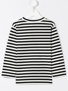 commedesgarçonsplaykids Comme Des Garçons Play Kids hart breton top - Zwart