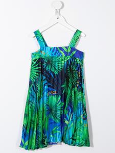 versacekids Versace Kids Jurk met print - Blauw