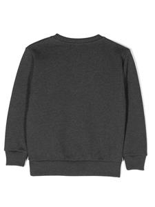 versacekids Versace Kids Sweater met logopatch - Grijs