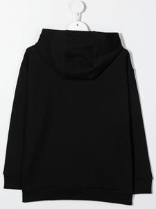 versacekids Versace Kids Hoodie met logoprint - Zwart