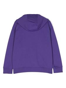 versacekids Versace Kids Hoodie met logoprint - Paars