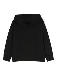 versacekids Versace Kids Hoodie met logoprint - Zwart