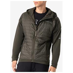 SUPER.NATURAL Outdoorjacke Merino Jacke mit Primaloft Bio Softshell funktioneller Merino-Materialmix