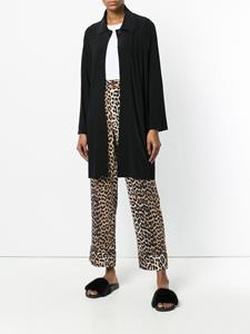 normakamali Norma Kamali collared long-line cardigan - Zwart
