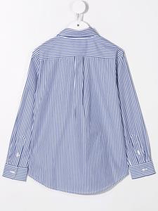 Ralph Lauren Kids Gestreept shirt - Blauw