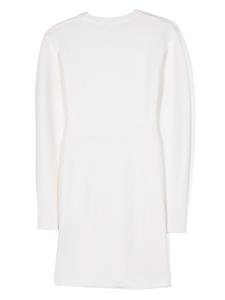 balmainkids Balmain Kids Ribgebreide trui - Beige