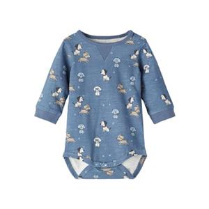 name it Bodysuit met lange mouwen Nbmsebast China Blauw