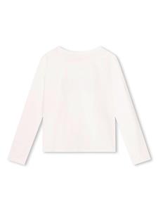 michaelkorskids Michael Kors Kids T-shirt met logoprint - Wit