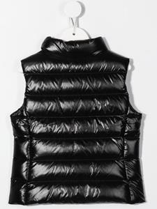 Moncler Enfant Bodywarmer met logopatch - Zwart