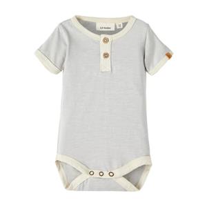 LIL ATELIER Lil'Atelier Korte Mouw Bodysuit Nbmdawson Harbor Mist