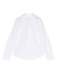 poloralphlaurenkids POLO RALPH LAUREN KIDS Shirt met ruchekraag - Wit