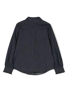 balmainkids Balmain Kids Button-down shirt - Blauw